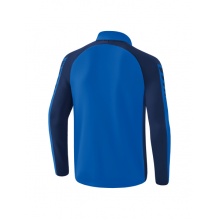 Erima Sport-Langarmshirt Six Wings Trainingstop (100% Polyester, Stehkragen, 1/2 Zip) royalblau/navyblau Herren
